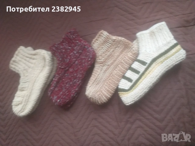 Домашни терлици, снимка 4 - Дамски чорапи - 53450592