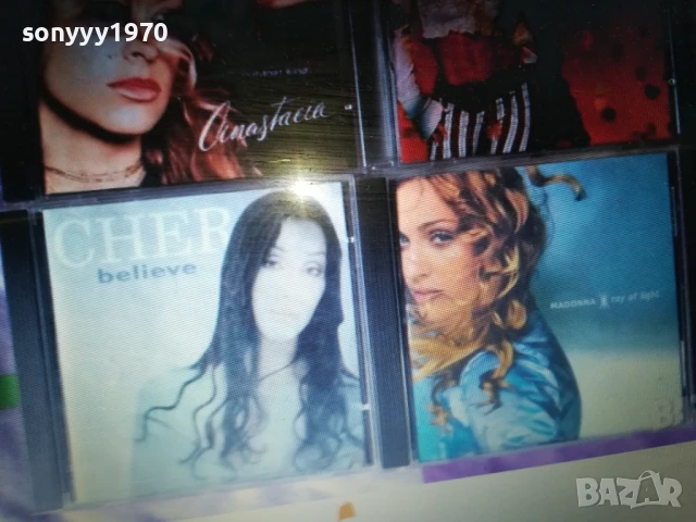 MADONNA/CHER/ANASTASIA-CD 0208251721, снимка 3 - CD дискове - 51228640