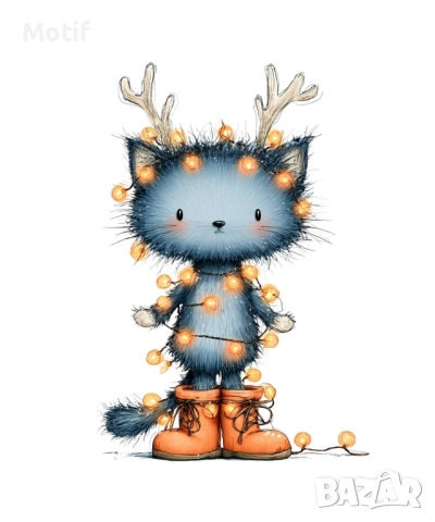 Коледни щампи за детски тениски, снимка 13 - Тениски - 52523064