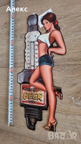 Еротика– метален термометър–39см, снимка 3 - Пана - 36876614