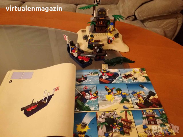Конструктор Лего Пирати - Lego Pirates 6241 - Loot Island, снимка 9 - Колекции - 43794552