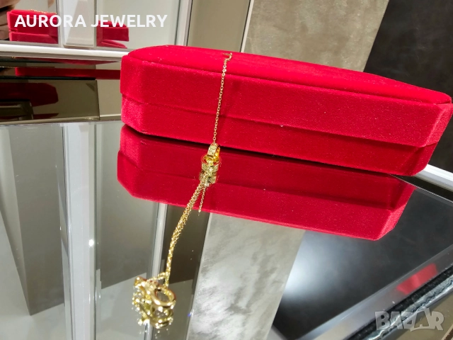 CARTIER Love Gold Chain Мъжка / Дамска Гривна, снимка 3 - Гривни - 52833327
