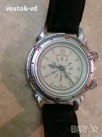 ВОСТОК СИГНАЛ ЗВЪНЕЦ - РАБОТЕЩ ЧАСОВНИК , снимка 7 - Мъжки - 43078645