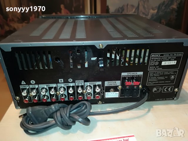 SONY TA-EX66 STEREO AMPLIFIER-MADE IN JAPAN 1109221056, снимка 11 - Ресийвъри, усилватели, смесителни пултове - 37965124