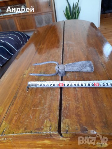 Старинна мотика,мотичка,прашулче #8, снимка 2 - Антикварни и старинни предмети - 37225461