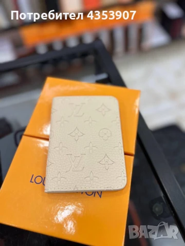 Louis Vuitton за паспорти, снимка 5 - Портфейли, портмонета - 51300062