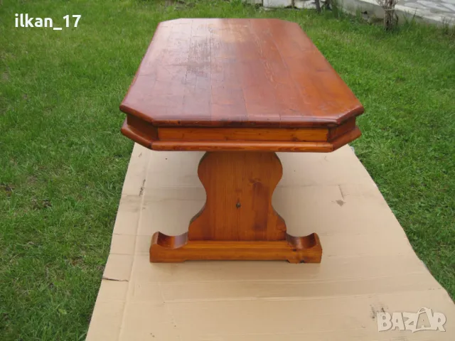 Маса Холна Масивна Баварска Много здрава внос от Германия В Олично състояние изцяло Масив!, снимка 4 - Маси - 50057576