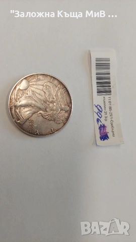 Сребърна монета 1 Долар 2002г, снимка 3 - Нумизматика и бонистика - 53266164
