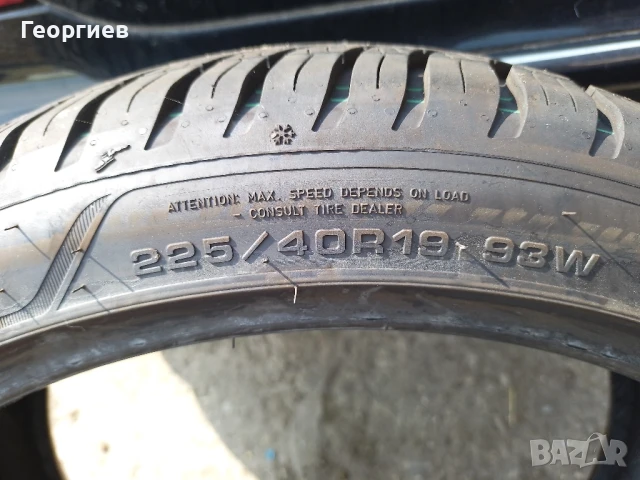1 брой 225 40 19 цола Goodyear , снимка 3 - Гуми и джанти - 51026867