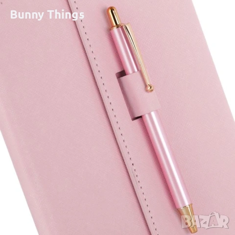 Офис комплект, тефтер A5 PU 80 листа & химикалка - 2 бр., снимка 3 - Ученически пособия, канцеларски материали - 53409254