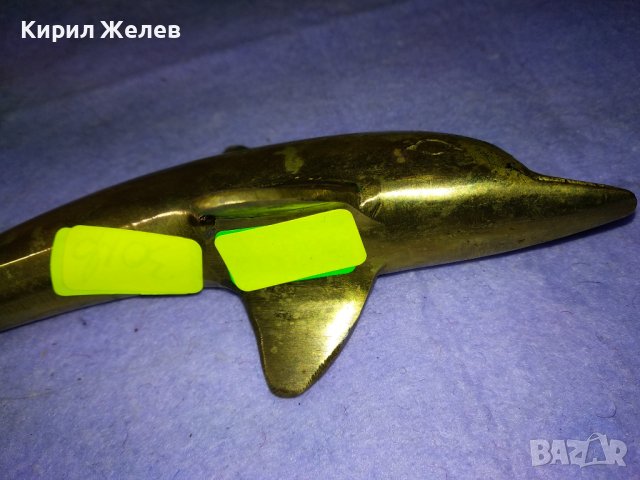 КРАСИВА ДЕКОРАТИВНА БРОНЗОВА ФИГУРКА - ДЕЛФИН - За КОЛЕКЦИЯ БИТОВ ТЕМАТИЧЕН ИНТЕРИОР 42708, снимка 10 - Статуетки - 43887906