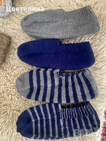 Домашни вълнени терлици, снимка 4 - Други - 47593838