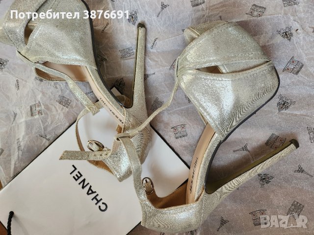 Луксозни обувки, снимка 2 - Дамски обувки на ток - 43034012