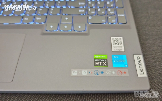  Lenovo Legion 5/NVidia RTX 4050 6GB/Intel Core i5 13500H/16GB RAM/512GB SSD/16 2K 165Hz геймърски, снимка 9 - Лаптопи за игри - 48621347