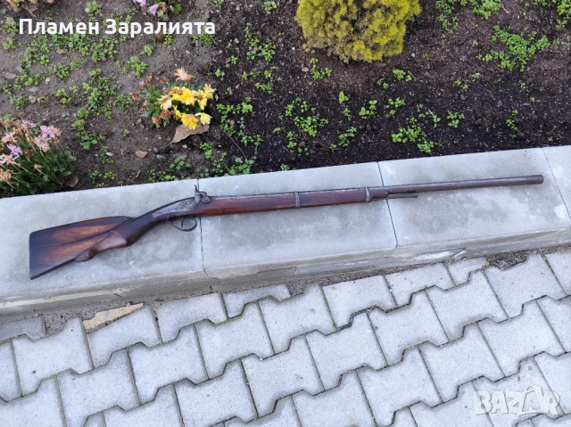 Автентична капсулна дамаскова пушка