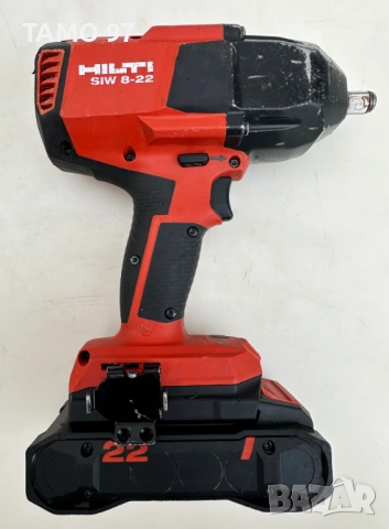 Hilti SiW 8-22 Nuron - Безчетков мощен гайковерт 22V перфектен!, снимка 3 - Други инструменти - 53372755