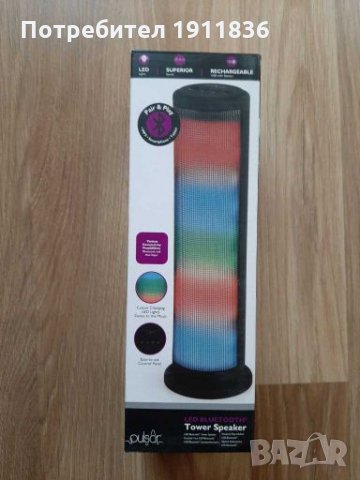 LED блутут колонки, снимка 2 - Тонколони - 28324106