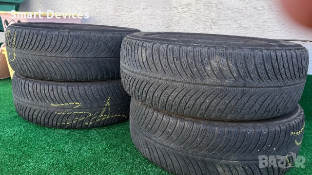 Зимни гуми 4 бр Michelin 235/60 R17с цена за комплека 80 лв, снимка 4 - Гуми и джанти - 52105249
