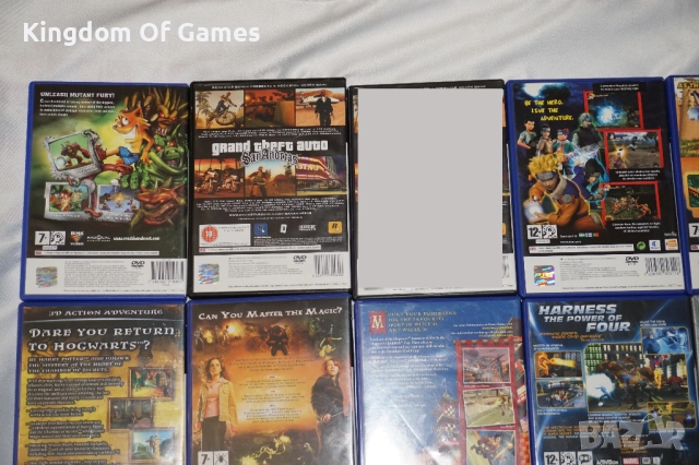 Игри за PS2 Crash Mutant/GTA San Andreas/Haunted Mansion/Naruto/Sonic/Harry Potter/Scooby-Doo/NBA 08, снимка 9 - Игри за PlayStation - 52594512