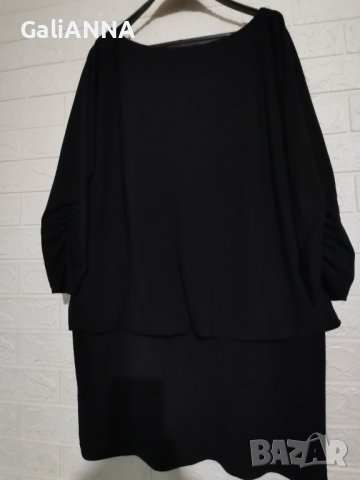 СТРАХОТНА ЕЛЕГАНТНА ТУНИКА ЛИКРА 2XL-3XL, снимка 2 - Туники - 43687743