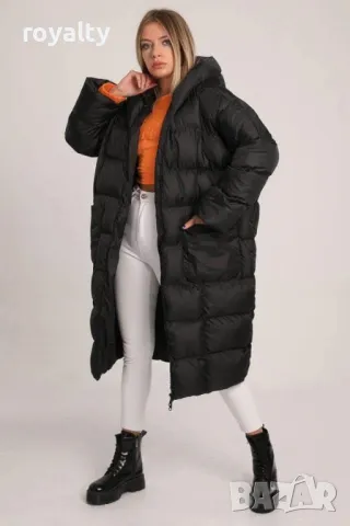 Дамски зимни дълги якета , снимка 2 - Якета - 49179506