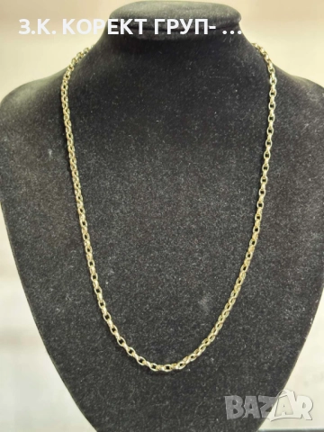 Златен синджир 14к, 9,19гр, снимка 2 - Колиета, медальони, синджири - 52648925