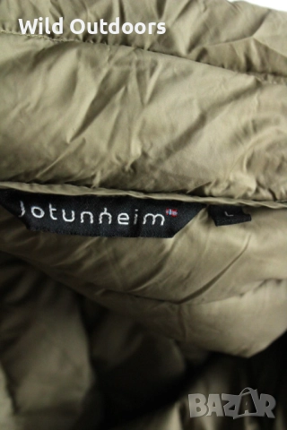 JOTUNHEIM OF NORWAY - мъжко олекотено пухено яке, размер L, снимка 5 - Якета - 52055892