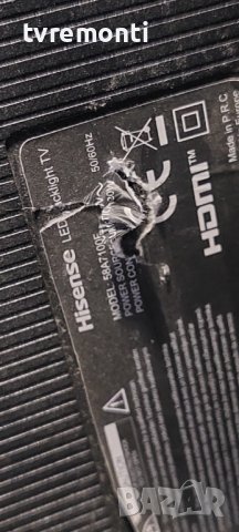 MAIN BOARD, RSAG7.820.9502/ROH, for ,HISENSE 58A7100F for 58inc DISPLAY HD580X1U91-L1, снимка 8 - Части и Платки - 39972227