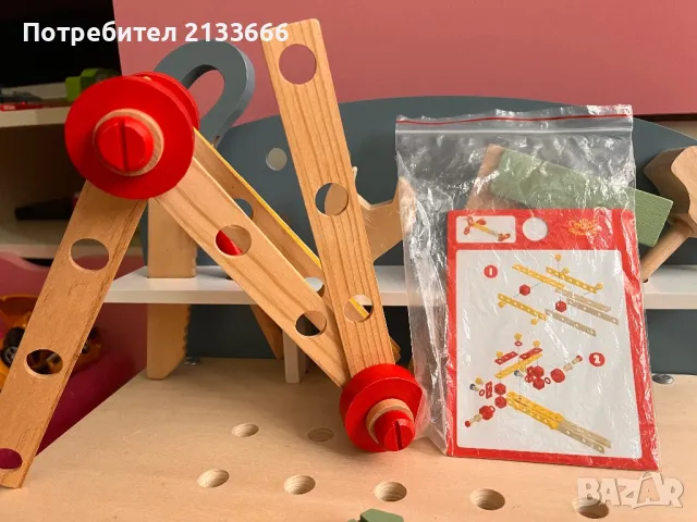 Дървен конструктор, снимка 3 - Конструктори - 47313242