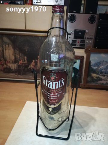 GRANTS 4.5L ШИШЕ С ЛЮЛКА-ГОЛЯМО 0212231841, снимка 2 - Колекции - 43243506