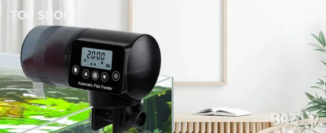 Автоматична хранилка за риби AOYAR, снимка 7 - Оборудване за аквариуми - 48804488