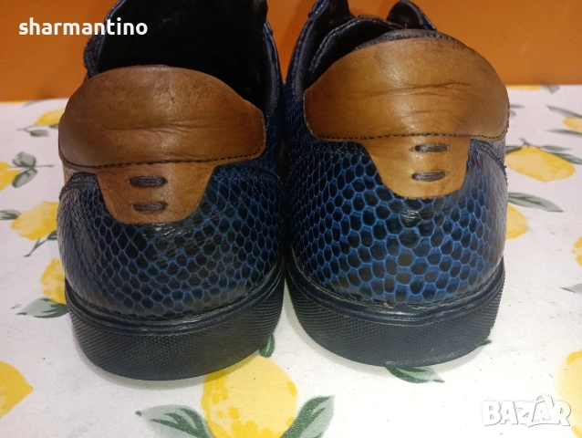 Invinci Italy сникърси N 46 кожени, снимка 6 - Маратонки - 53469798