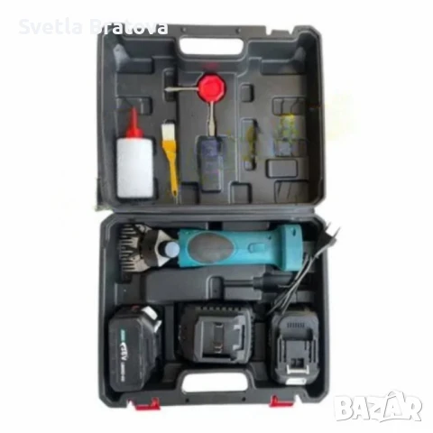 Акумулаторна машинка за подстригване на животни KraftRoyal 36V, 8.0Ah, с 2 батерии, снимка 2 - Други инструменти - 50533243