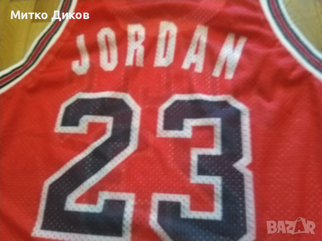 Баскетболна тениска Шампион -Чикаго Булс НБА №23 Майкъл Джордан размер М, снимка 9 - Баскетбол - 36447406