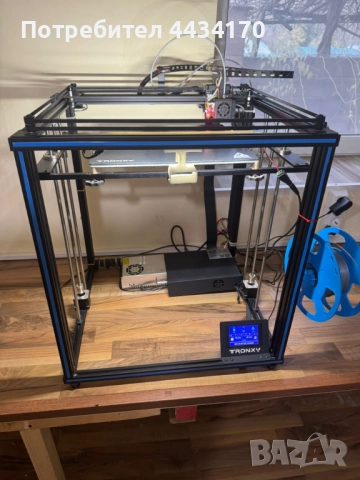 3D принтер Tronxy X5SA – напълно изправен, готов за работа, снимка 6 - Принтери, копири, скенери - 52532185
