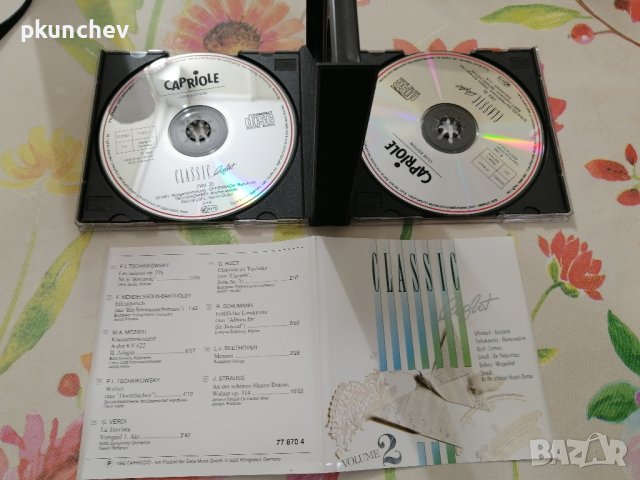 Дискове с класическа музика Classics Light 4 CD set, снимка 4 - CD дискове - 44131532