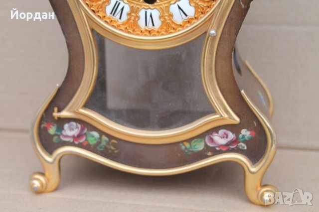 Немски настолен часовник , снимка 5 - Антикварни и старинни предмети - 44033680