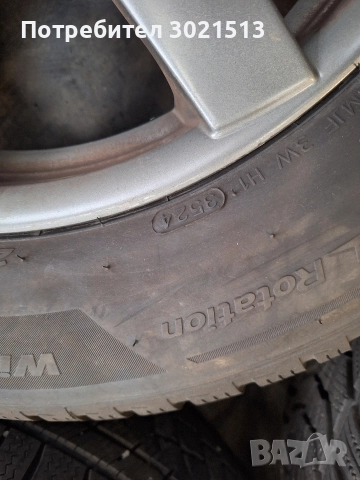 Hyundai/Kia джанти 17 цола със зимни гуми, снимка 8 - Гуми и джанти - 52558678