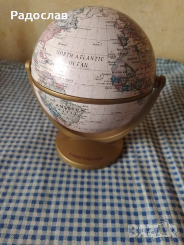 географски глобус за бюро, снимка 5 - Декорация за дома - 53230936