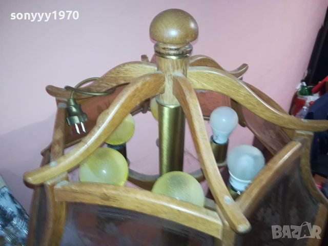 ГОЛЯМА ЛАМПА ОТ ГЕРМАНИЯ 1601240856, снимка 13 - Антикварни и старинни предмети - 43828700