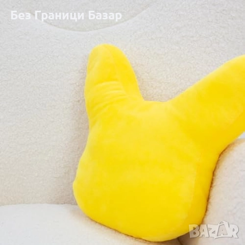 Новa Официална Pokémon възглавница Пикачу – мека и пухкава декоративна, снимка 6 - Възглавници - 51996222
