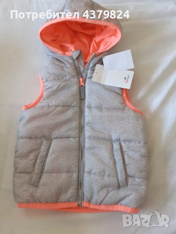 Нова  немска грейка  с качулка  Ernsting's family Topolino за момиче р.98 , с этикет