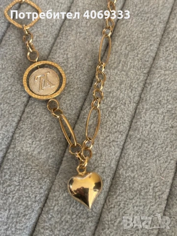 Ново дамско колие с висулка 13.34гр 14к