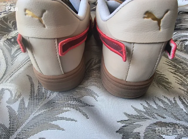 Puma, Спортни обувки CA Pro с контрасти, Бордо, Бял номер 42 , снимка 8 - Маратонки - 50095940