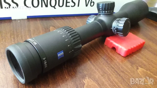 Продавам оптика ZEISS Conquest V6 3-18x50, снимка 3 - Оборудване и аксесоари за оръжия - 51286631