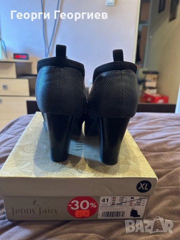 Обувки на висок ток, снимка 4 - Дамски елегантни обувки - 51480489