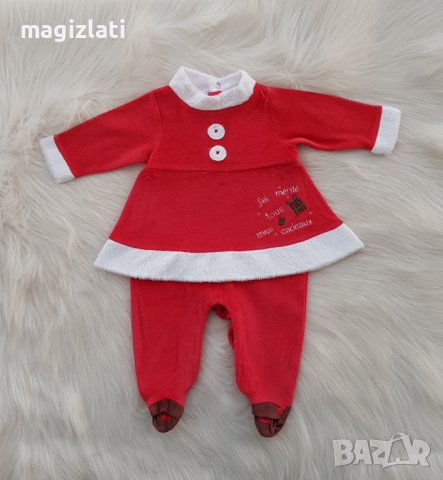 Коледна рокля 3 месеца, снимка 9 - Бебешки рокли - 38618767