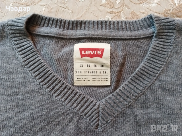 Мъжки пуловери Levi's - размер XL/XXL, снимка 8 - Пуловери - 51318962