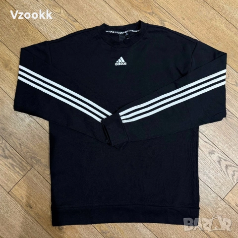 Мъжка блуза Adidas Must Have 3-Stripes | M размер, снимка 2 - Блузи - 53240414