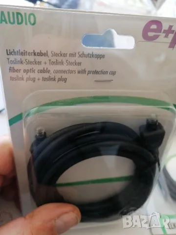 Оптичен Аудио кабел Toslink 1,5 м, снимка 3 - Други - 48556438